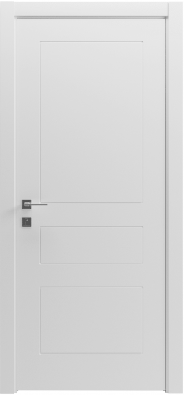 МЕЖКОМНАТНЫЕ ДВЕРИ RODOS "РОДОС" Paint-4 глухое, белый мат АКР